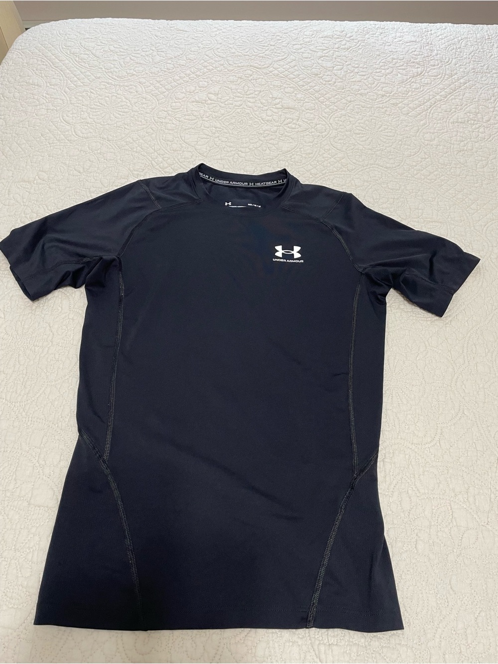 Under Armour Black Short Sleeve compression tee